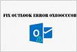Reparação Outlook Receber Relataram Erro 0x800ccc0b